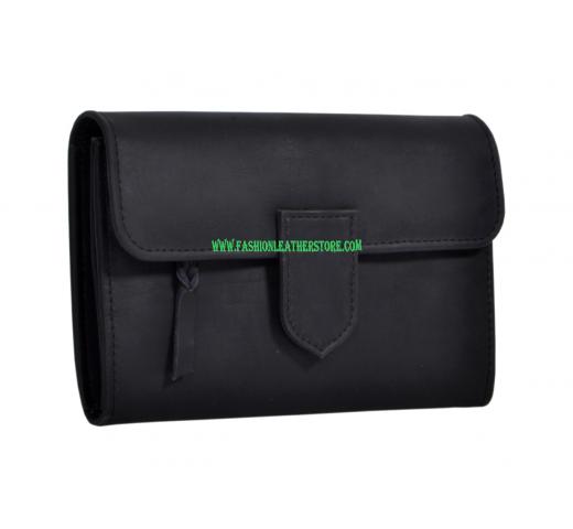 Vintage Handmade Unisex Purse Leather Genuine Leather Credit Card/Id Passport Holder Money Wallets